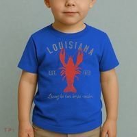 Crawfish Boil Louisiana Laissez Les Bon Temps Rouler Gift Toddler T-Shirt thumb 2