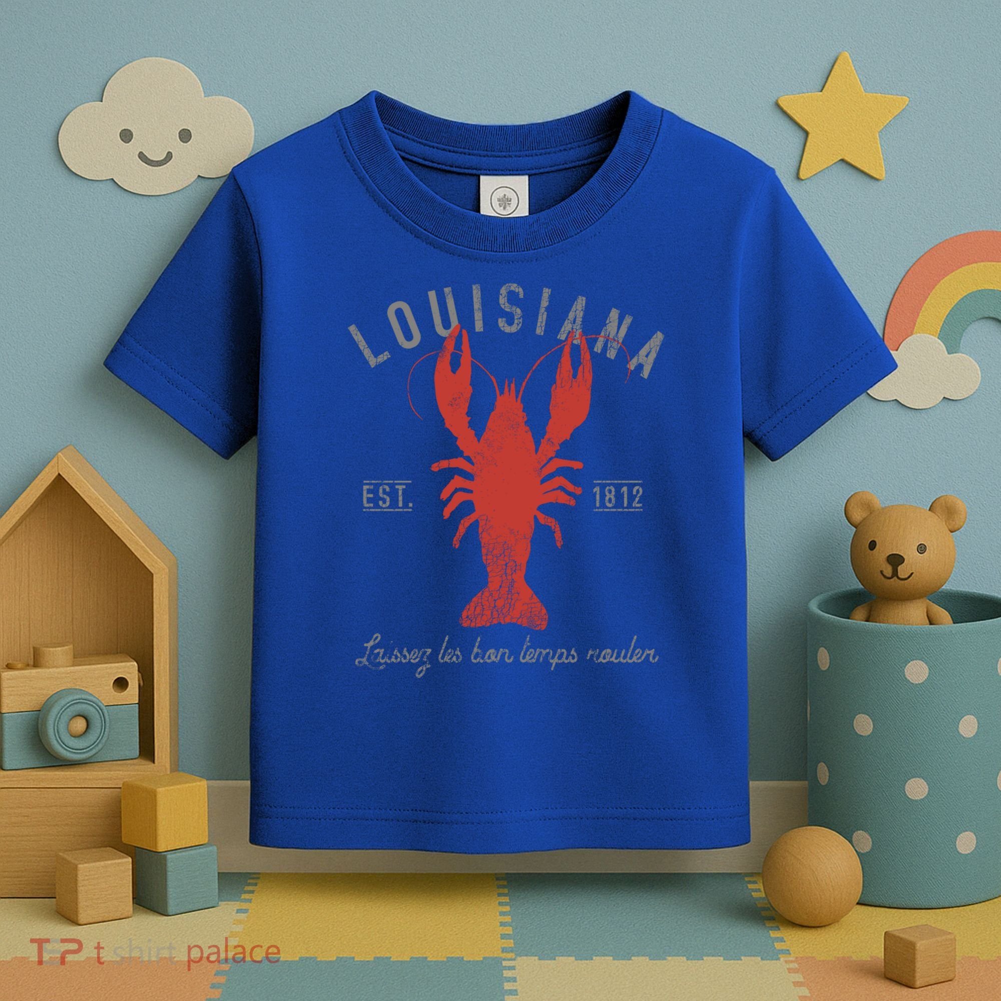 Crawfish Boil Louisiana Laissez Les Bon Temps Rouler Gift Toddler T-Shirt