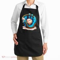 Cool Baseball Lifestyle Drip Ice Cream Apron thumb 2