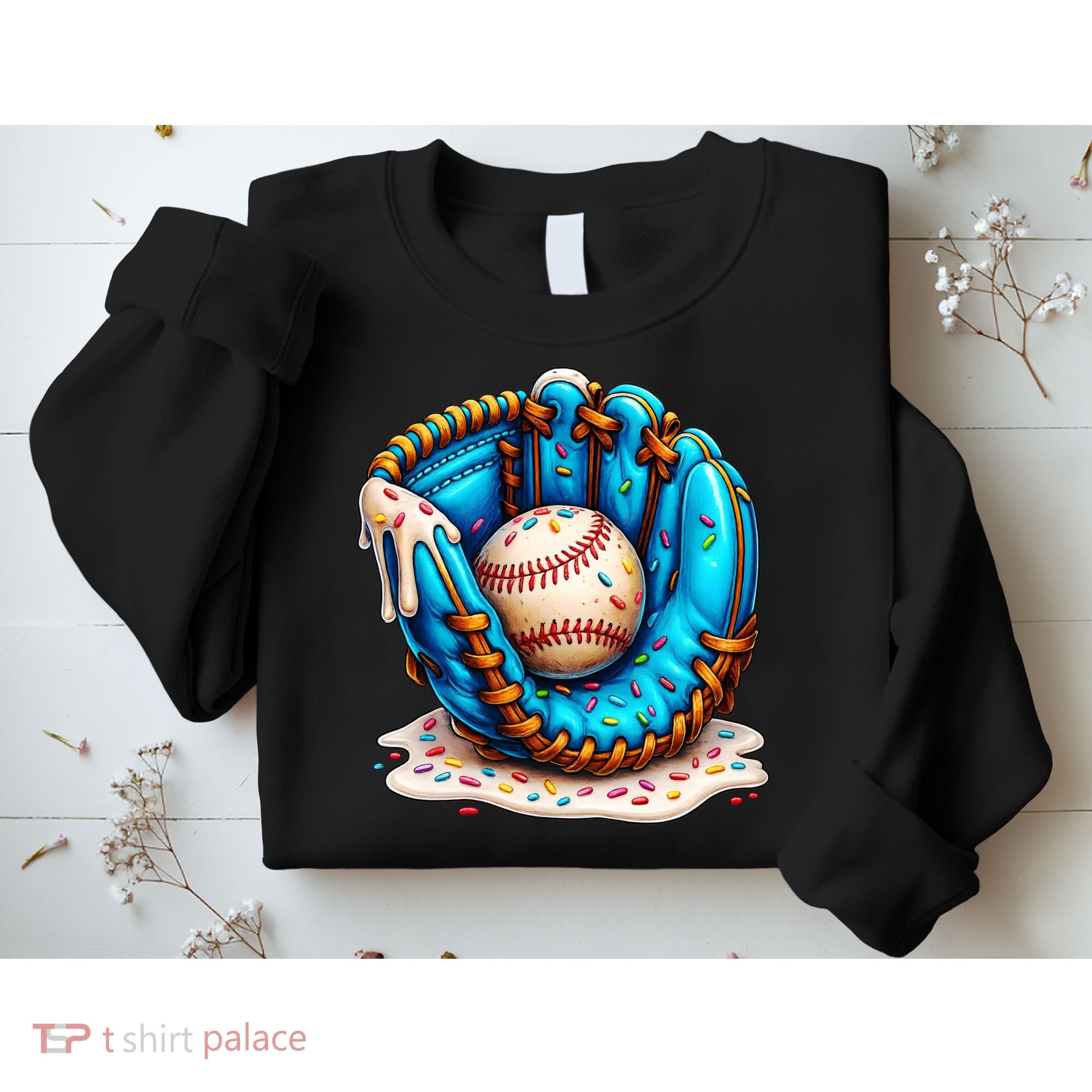 Cool Baseball Lifestyle Drip Ice Cream Sweatshirt