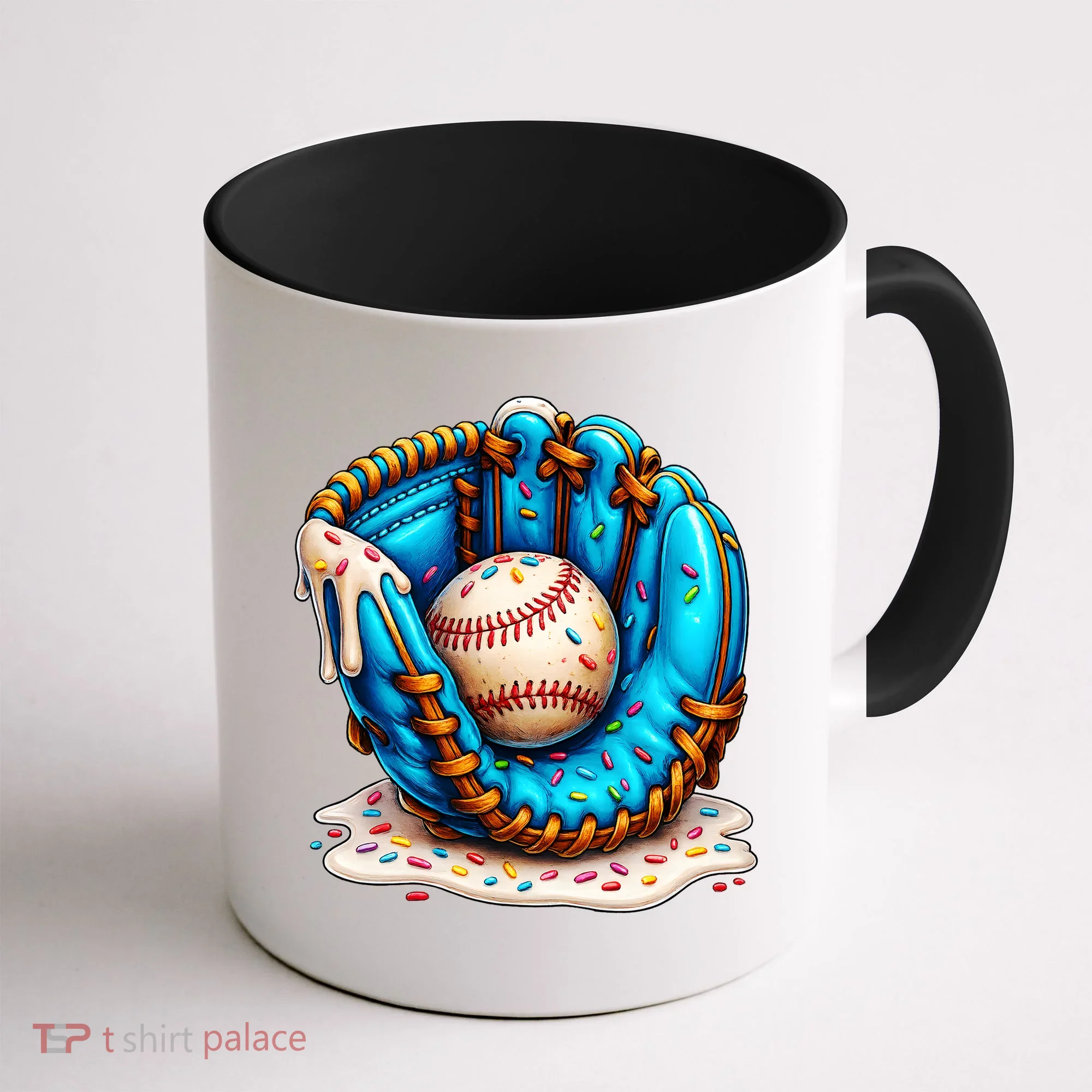 Cool Baseball Lifestyle Drip Ice Cream Coffee Mug