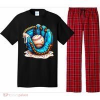 Cool Baseball Lifestyle Drip Ice Cream Pajama Set thumb 0
