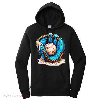 Cool Baseball Lifestyle Drip Ice Cream Women's Hoodie