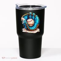 Cool Baseball Lifestyle Drip Ice Cream Tumbler thumb 0