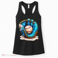 Cool Baseball Lifestyle Drip Ice Cream Women's Tank Top thumb 0