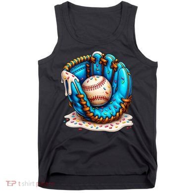 Cool Baseball Lifestyle Drip Ice Cream Tank Top