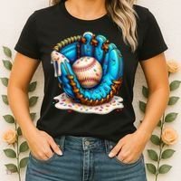Cool Baseball Lifestyle Drip Ice Cream Women's T-Shirt thumb 2