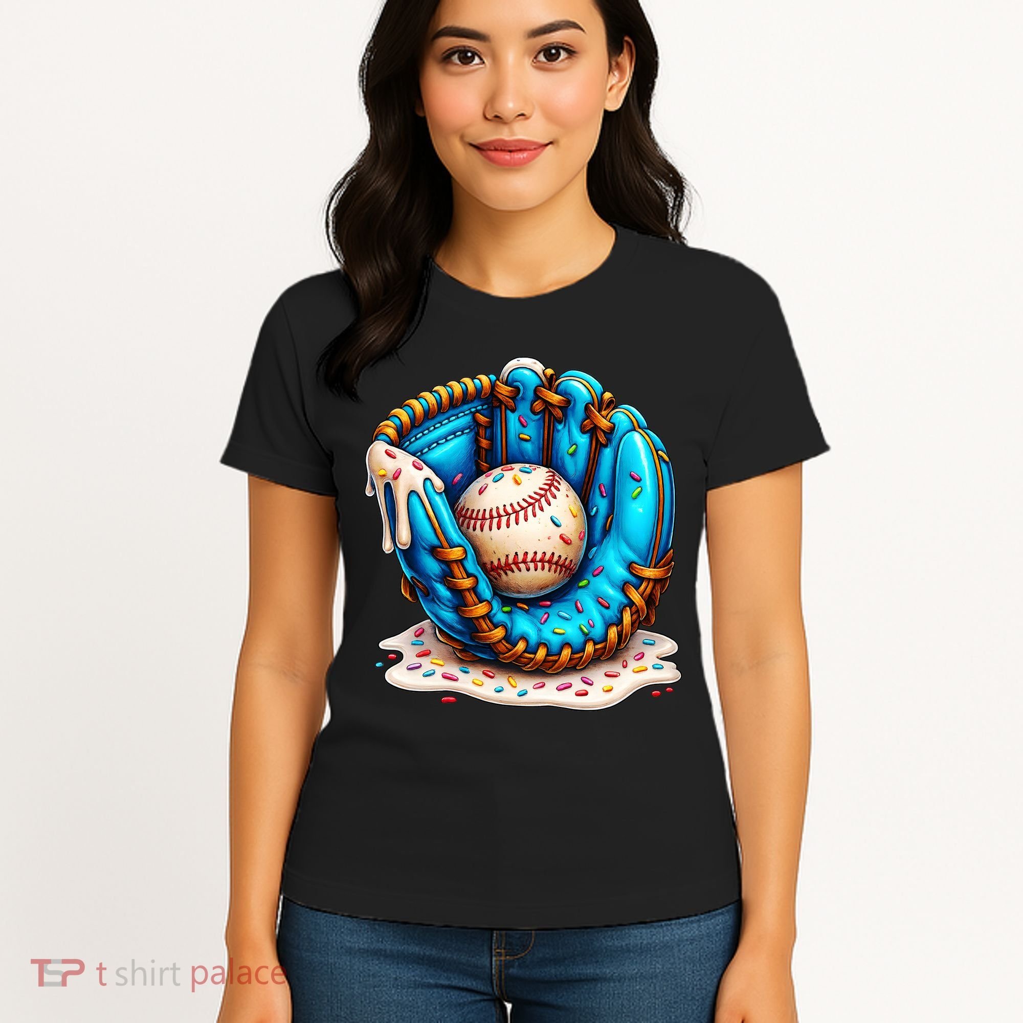 Cool Baseball Lifestyle Drip Ice Cream Women's T-Shirt