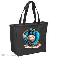 Cool Baseball Lifestyle Drip Ice Cream Tote Bag thumb 2