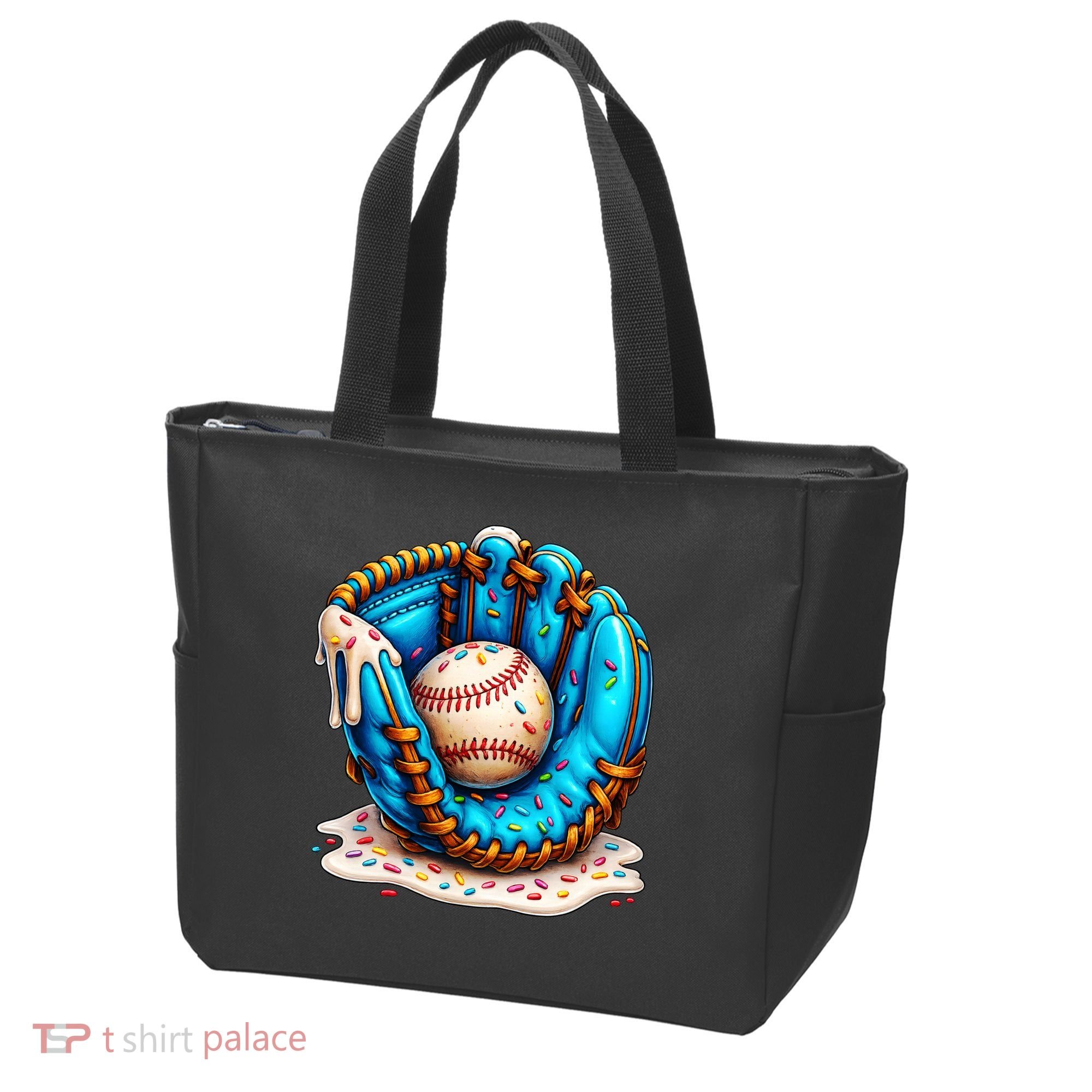 Cool Baseball Lifestyle Drip Ice Cream Tote Bag