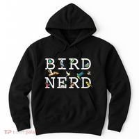 Cool Bird Lover Birdwatching Present Birdwatcher Birder Hoodie thumb 0