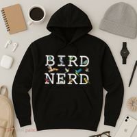 Cool Bird Lover Birdwatching Present Birdwatcher Birder Hoodie thumb 3