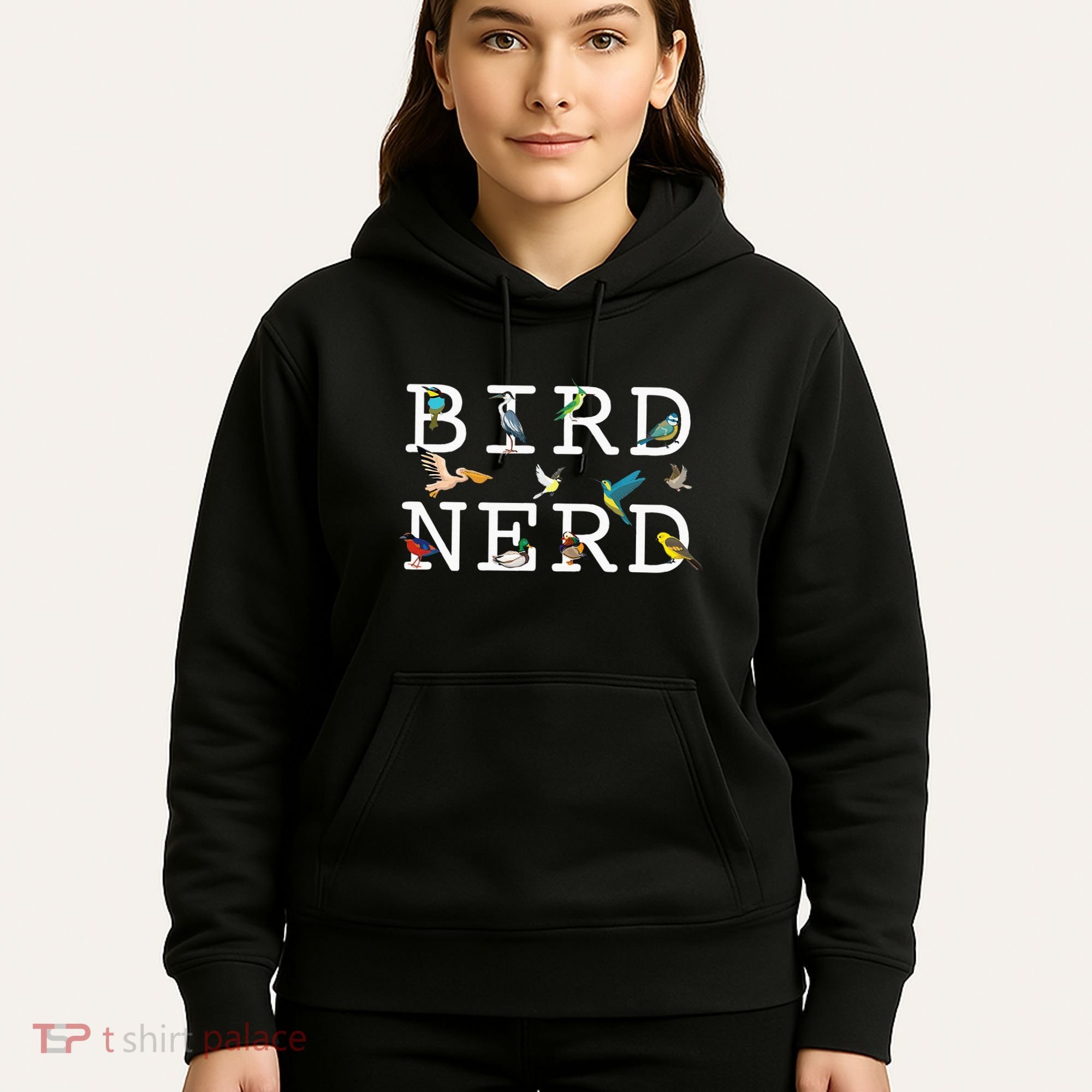 Cool Bird Lover Birdwatching Present Birdwatcher Birder Hoodie