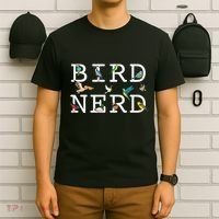 Cool Bird Lover Birdwatching Present Birdwatcher Birder T-Shirt thumb 6