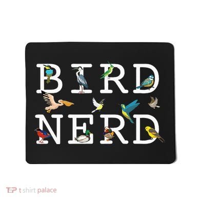 Cool Bird Lover Birdwatching Present Birdwatcher Birder Mousepad