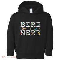Cool Bird Lover Birdwatching Present Birdwatcher Birder Toddler Hoodie thumb 0