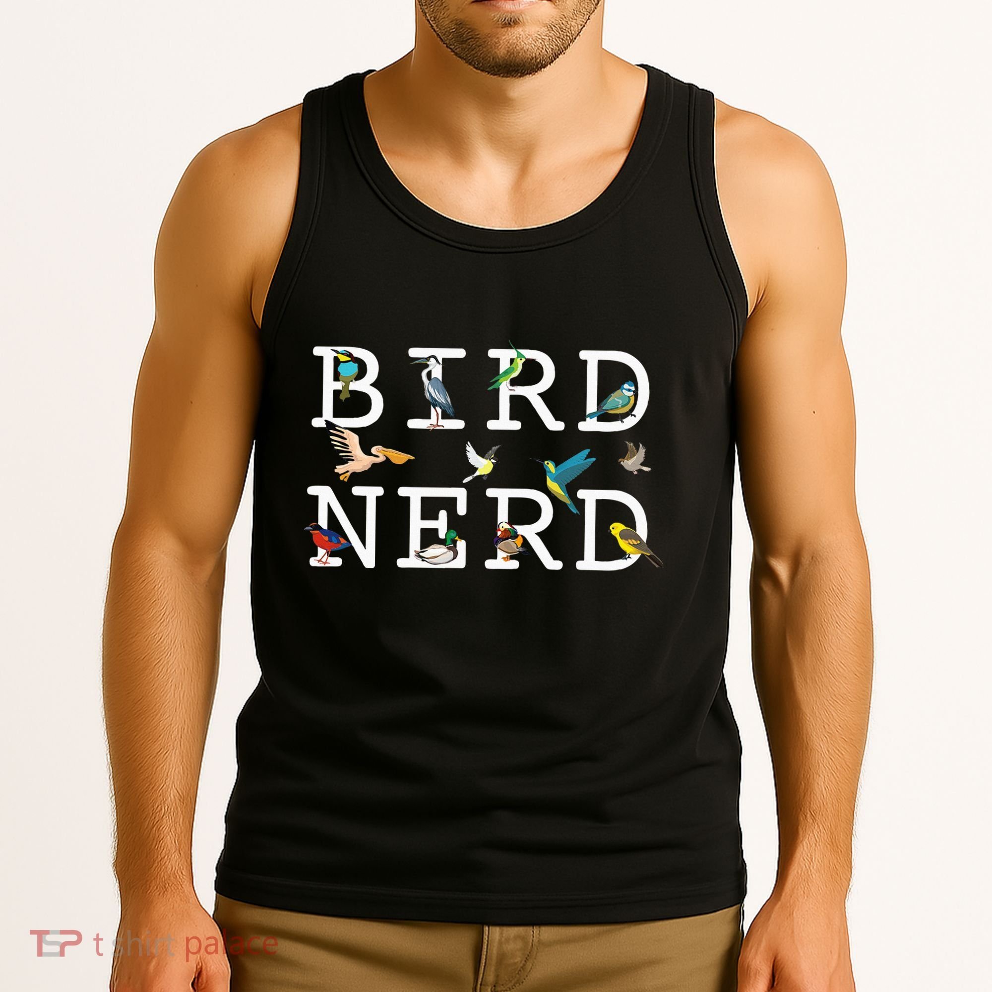 Cool Bird Lover Birdwatching Present Birdwatcher Birder Tank Top