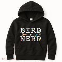 Cool Bird Lover Birdwatching Present Birdwatcher Birder Kids Hoodie thumb 0
