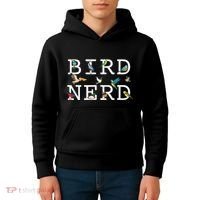 Cool Bird Lover Birdwatching Present Birdwatcher Birder Kids Hoodie thumb 4