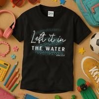 Christian Baptism Left It In The Water Matthew2819 Kids T-Shirt thumb 3