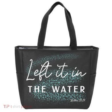 Christian Baptism Left It In The Water Matthew2819 Tote Bag