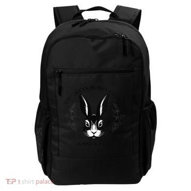 Childless Bunny Lady Rabbit Mom Democrat Vote Blue Backpack