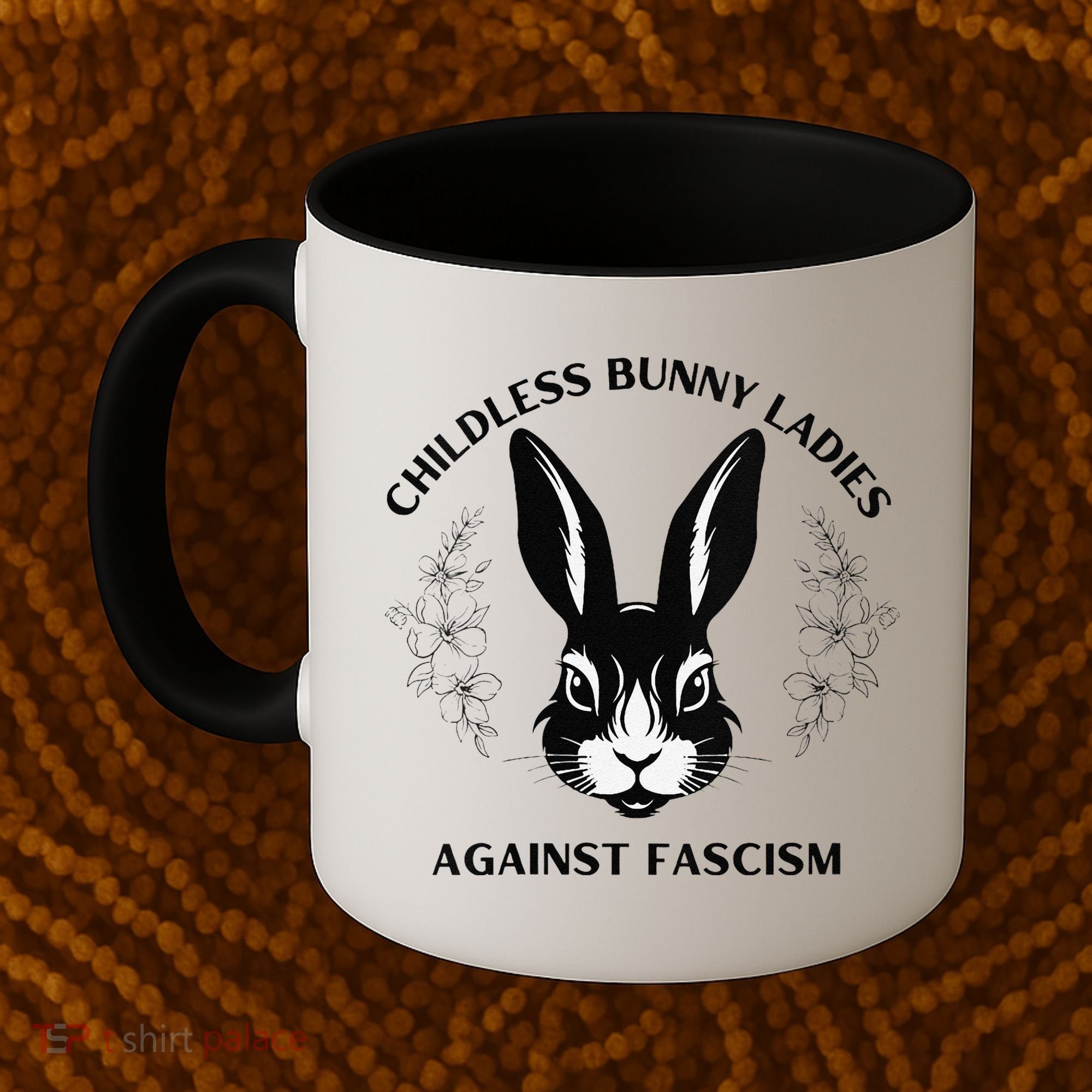 Childless Bunny Lady Rabbit Mom Democrat Vote Blue Coffee Mug