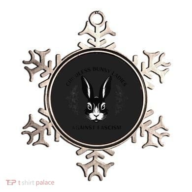 Childless Bunny Lady Rabbit Mom Democrat Vote Blue Ornament