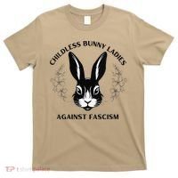 Childless Bunny Lady Rabbit Mom Democrat Vote Blue T-Shirt thumb 0