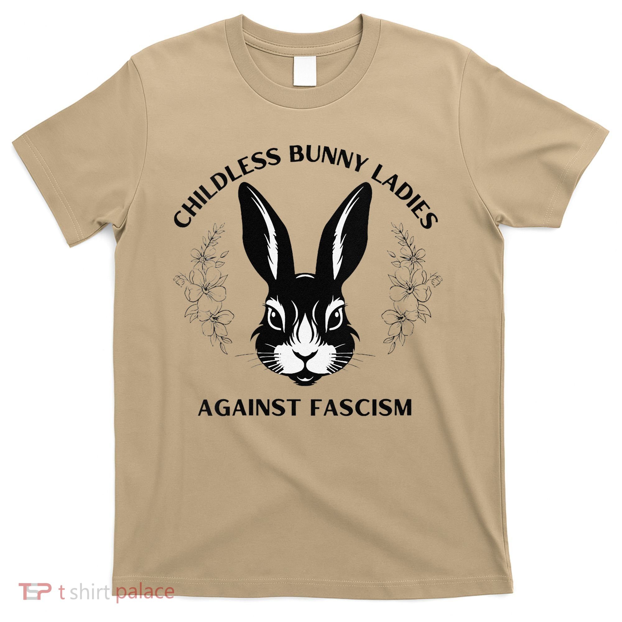 Childless Bunny Lady Rabbit Mom Democrat Vote Blue T-Shirt
