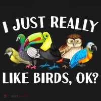 Cool Bird Lover Bird Watcher Nerd Parrot Birds Long Sleeve Shirt thumb 2