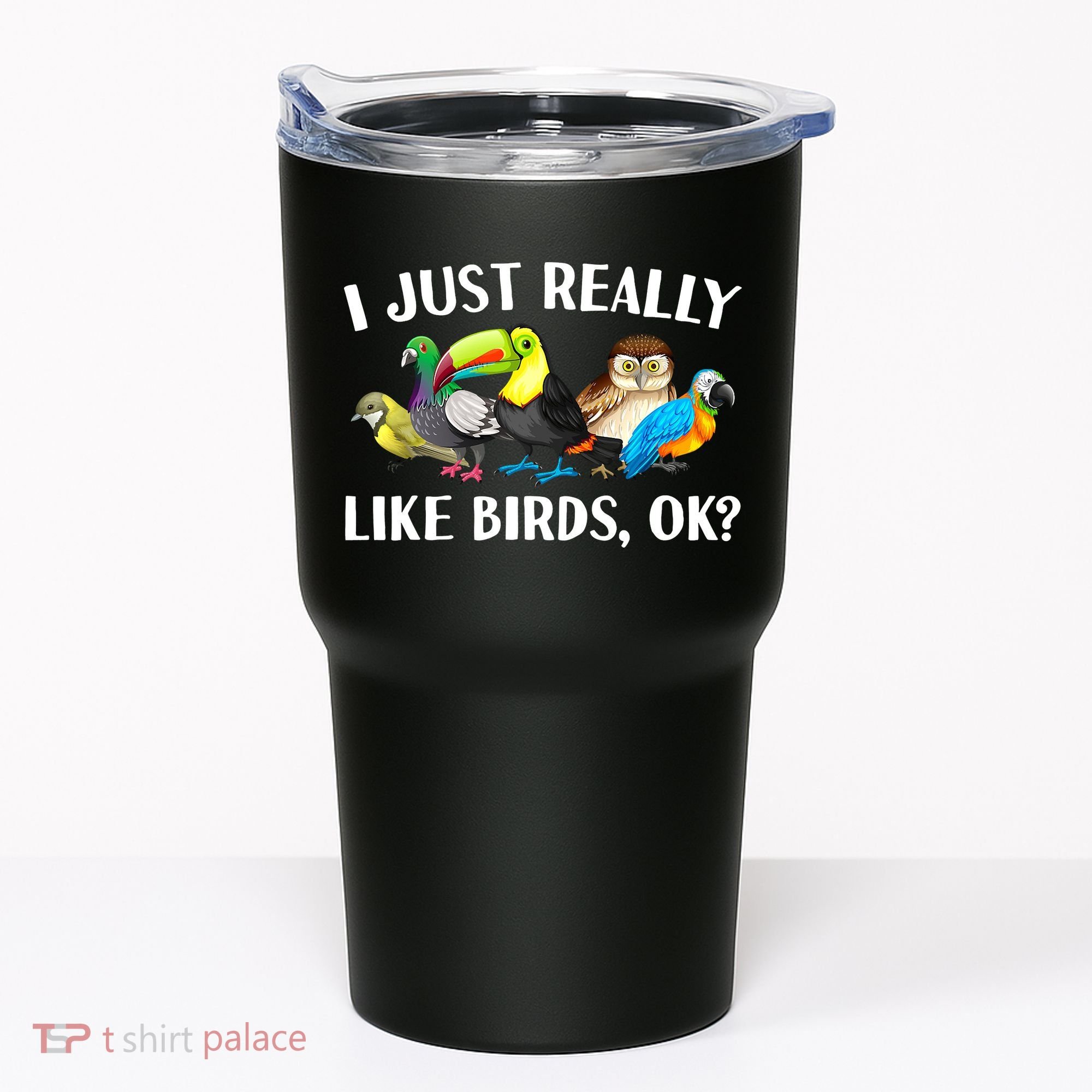 Cool Bird Lover Bird Watcher Nerd Parrot Birds Tumbler
