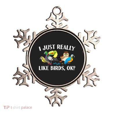 Cool Bird Lover Bird Watcher Nerd Parrot Birds Ornament