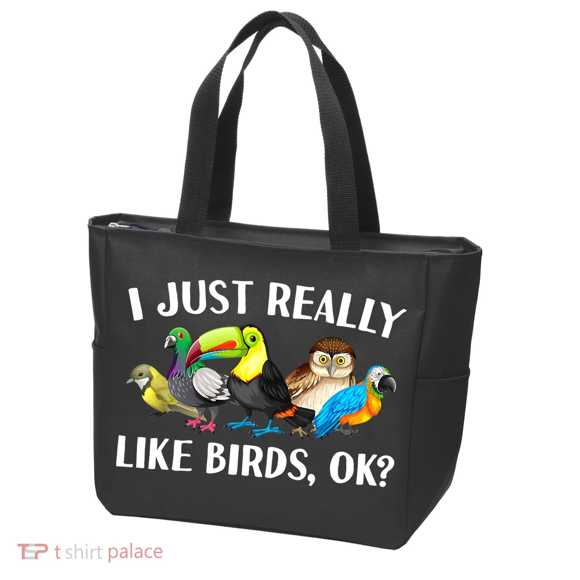 Cool Bird Lover Bird Watcher Nerd Parrot Birds Tote Bag