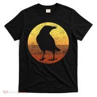 Crow Bird Lover Gift Raven Vintage T-Shirt thumb 0