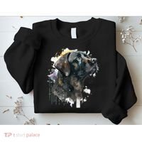 Cute Black Lab Black Labrador Retriever Puppy Dog Mom Animal Sweatshirt thumb 2