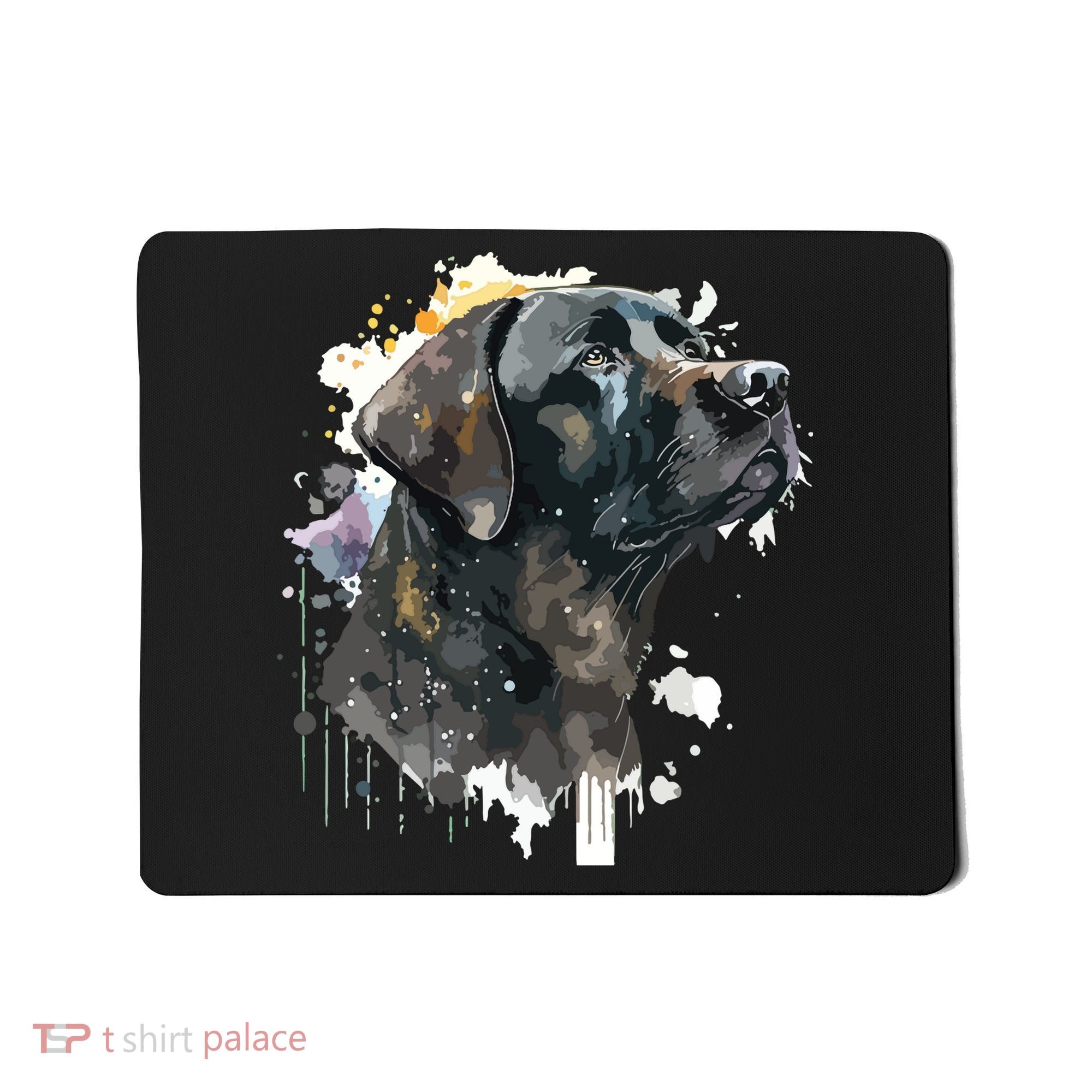 Cute Black Lab Black Labrador Retriever Puppy Dog Mom Animal Mousepad