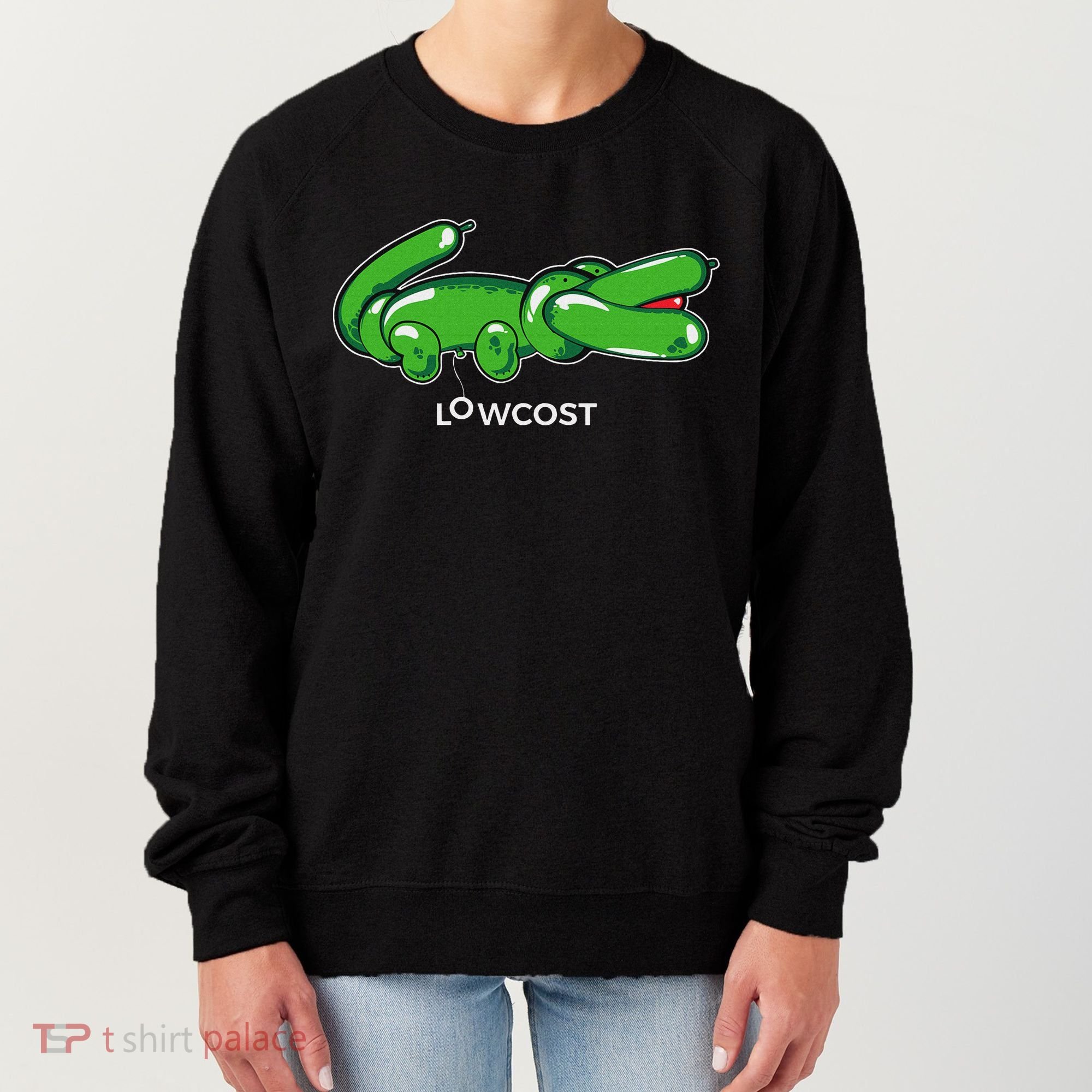 Crocodile Balloon Low Cost Funny Brand Sarcasm Sarcastic Women's Sweatshirt