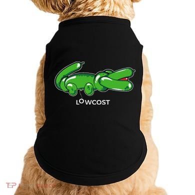 Crocodile Balloon Low Cost Funny Brand Sarcasm Sarcastic Doggie Tank