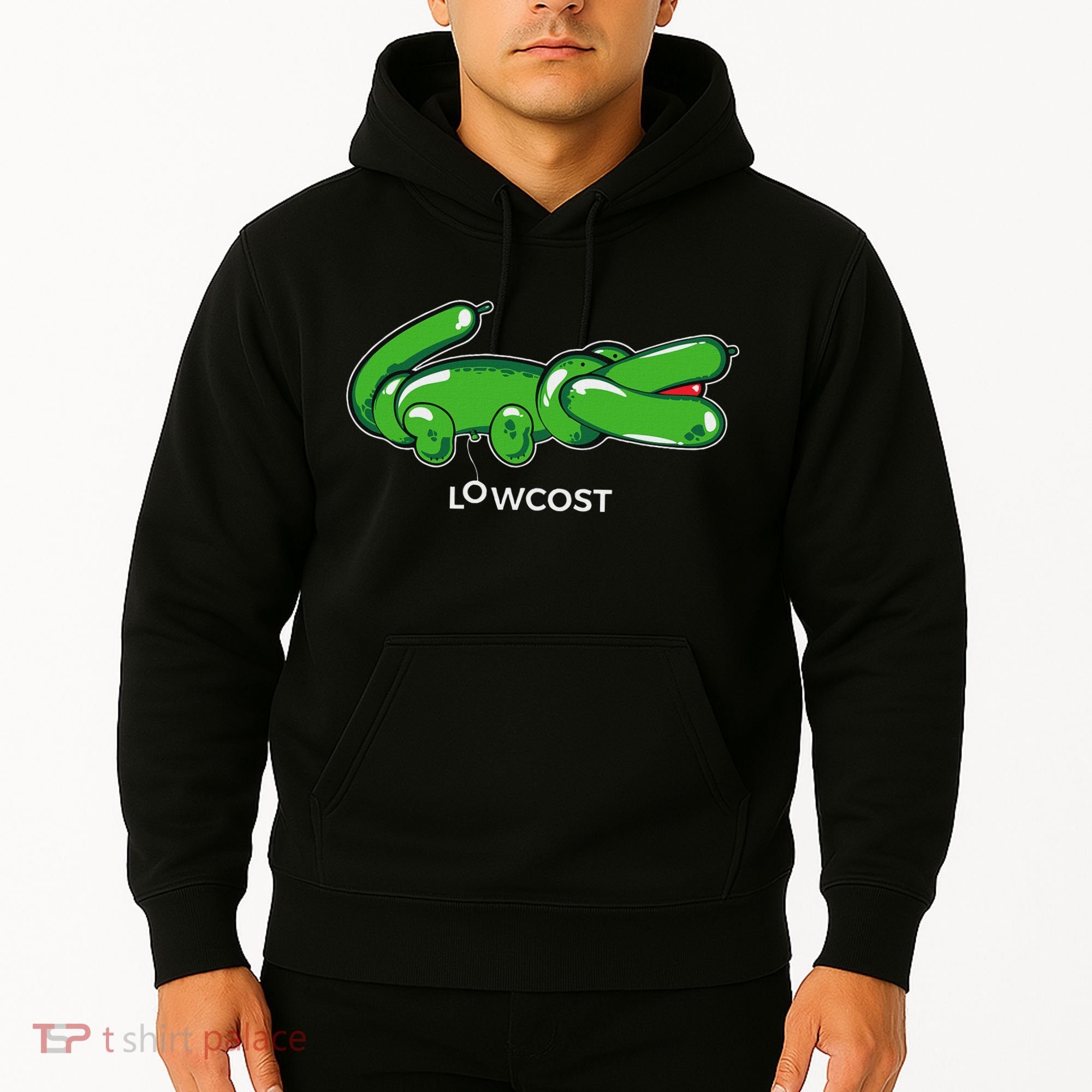 Crocodile Balloon Low Cost Funny Brand Sarcasm Sarcastic Hoodie