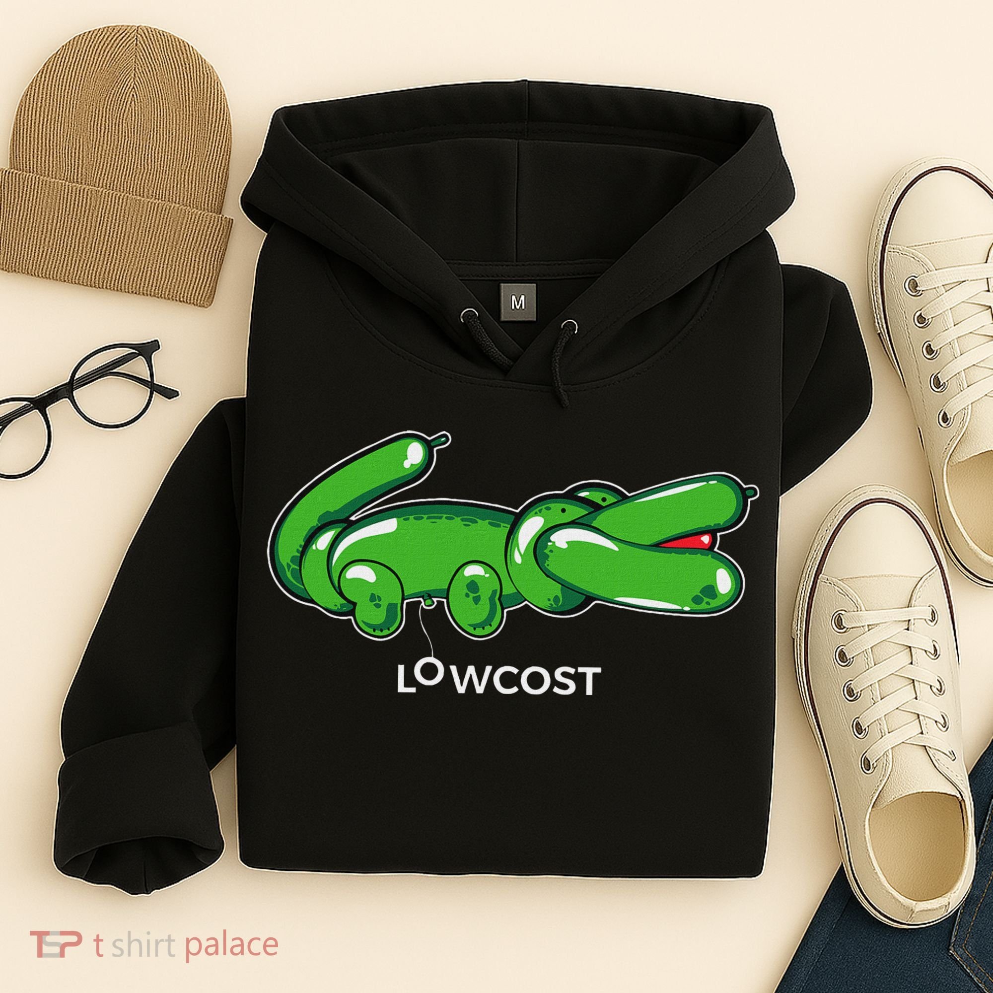 Crocodile Balloon Low Cost Funny Brand Sarcasm Sarcastic Hoodie