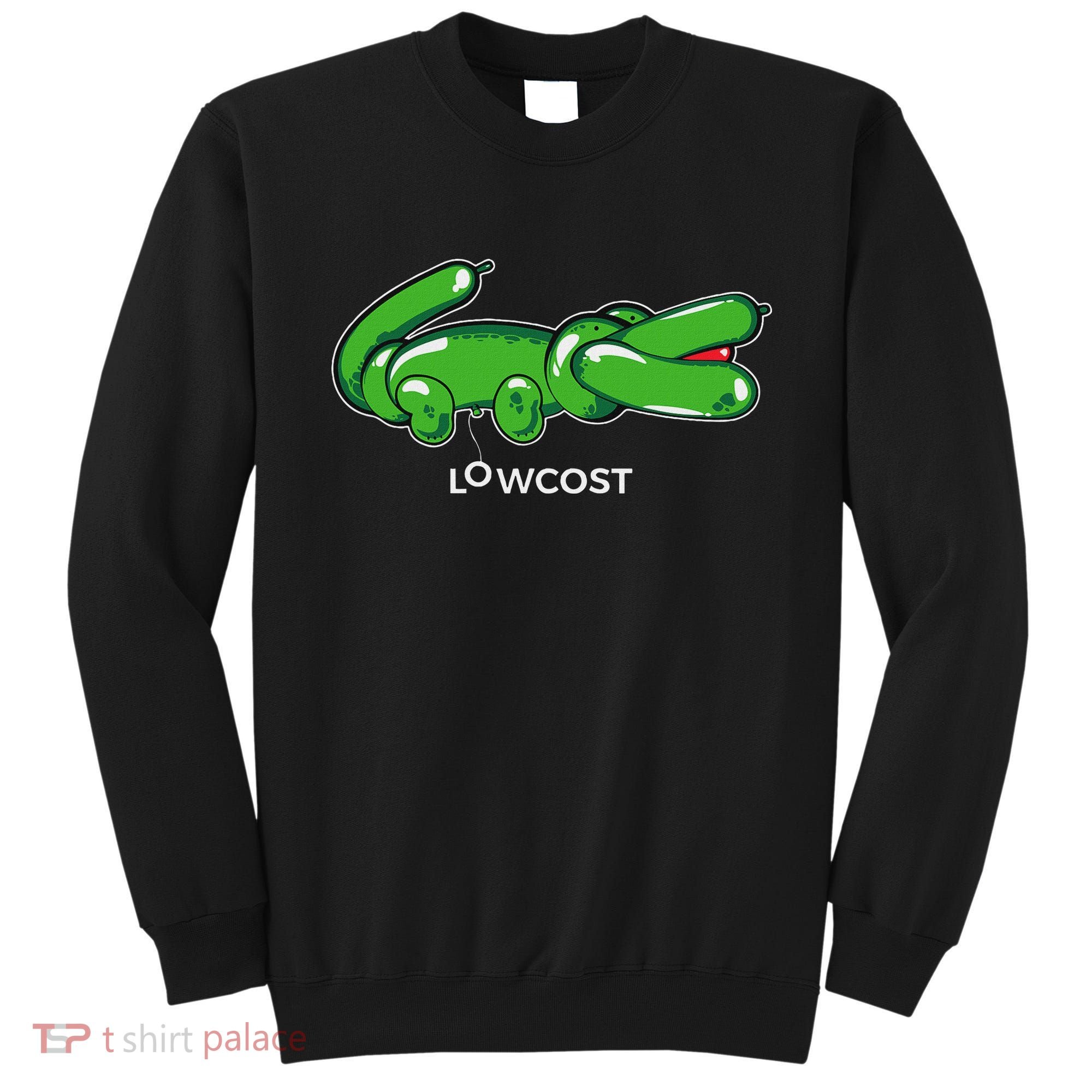 Crocodile Balloon Low Cost Funny Brand Sarcasm Sarcastic Sweatshirt