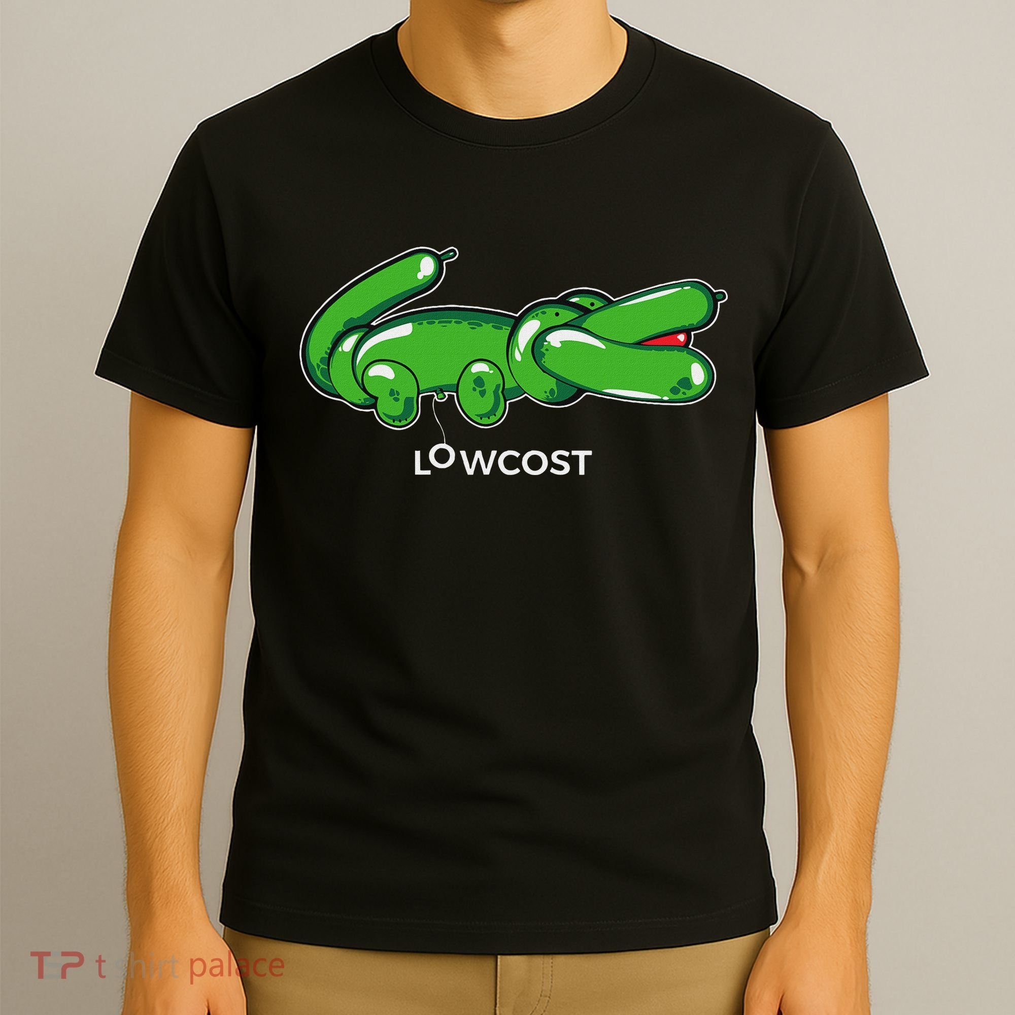 Crocodile Balloon Low Cost Funny Brand Sarcasm Sarcastic T-Shirt