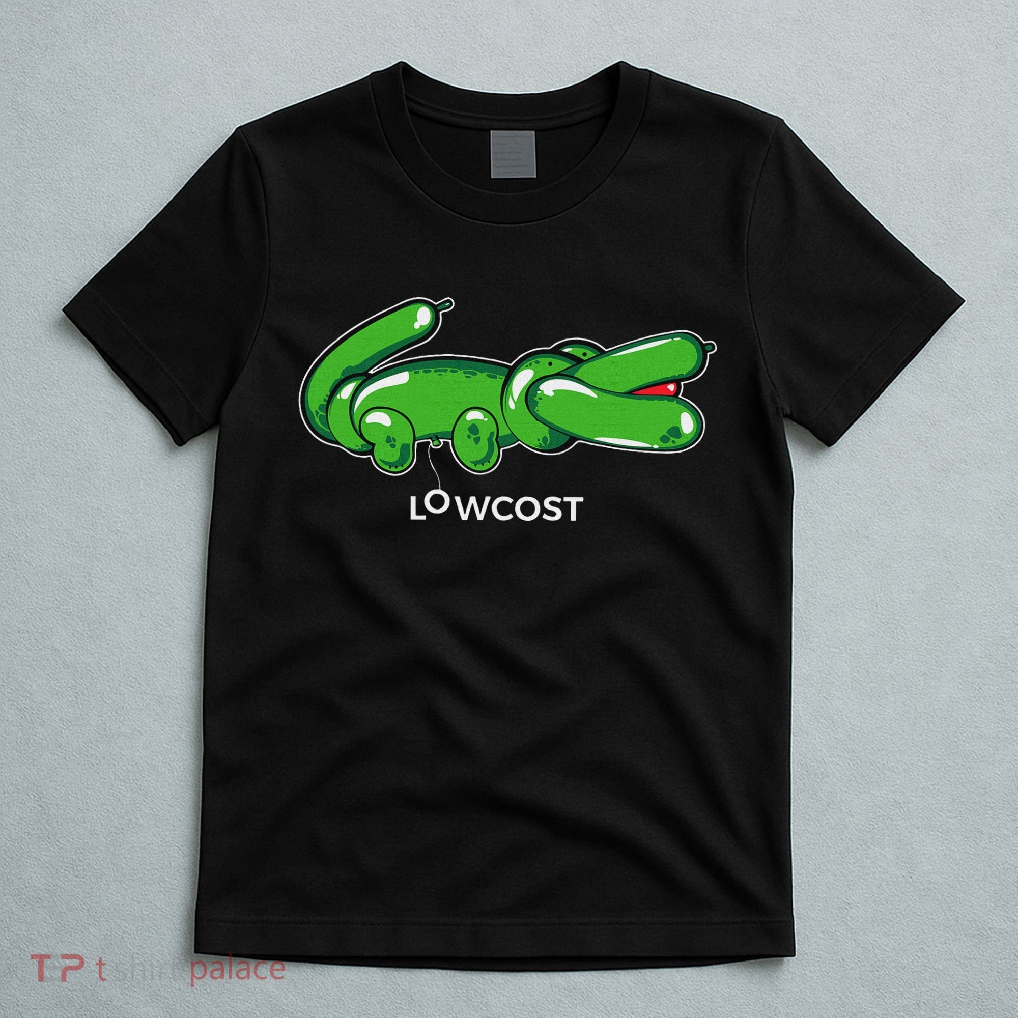 Crocodile Balloon Low Cost Funny Brand Sarcasm Sarcastic T-Shirt