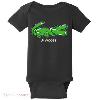 Crocodile Balloon Low Cost Funny Brand Sarcasm Sarcastic Baby Bodysuit