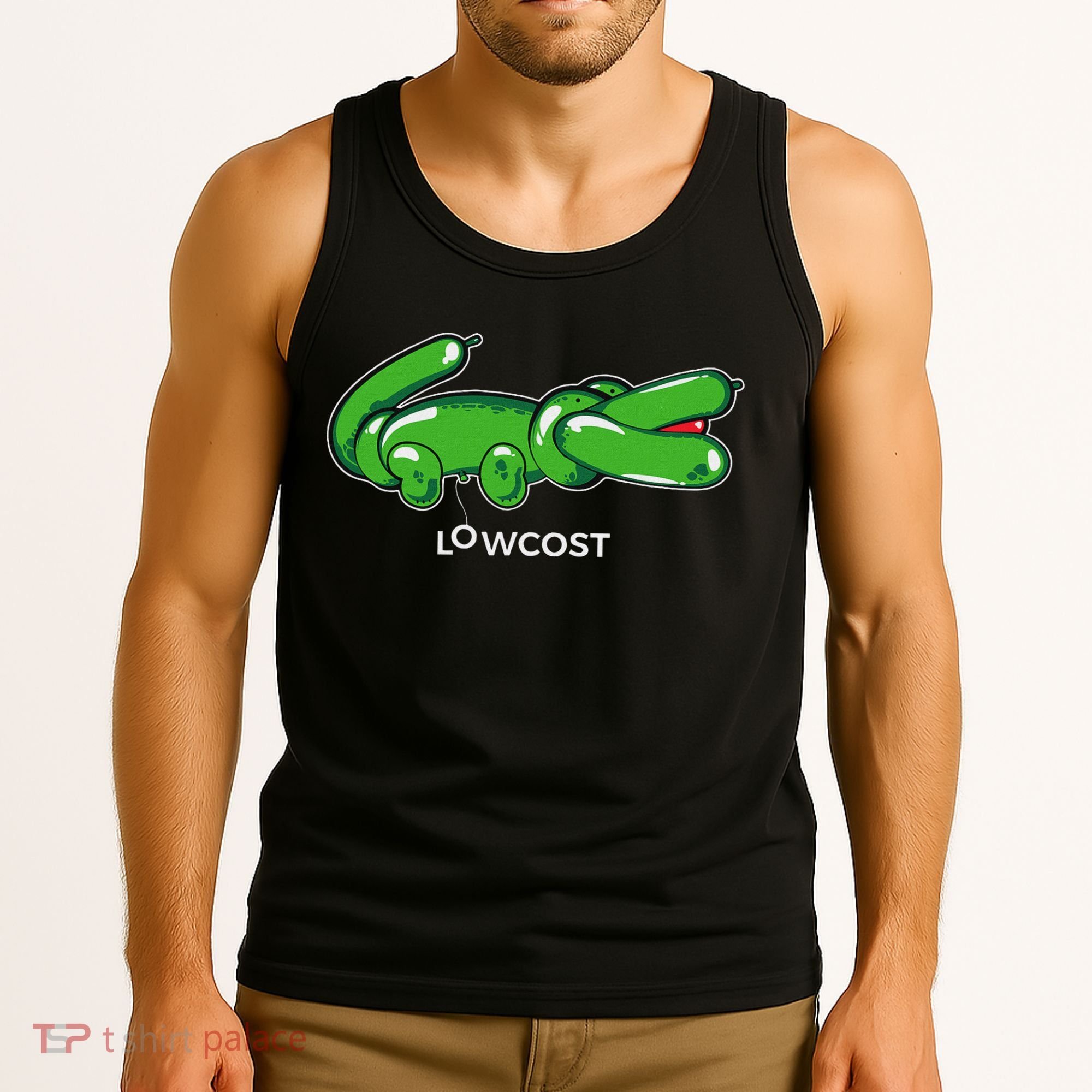 Crocodile Balloon Low Cost Funny Brand Sarcasm Sarcastic Tank Top
