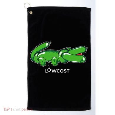 Crocodile Balloon Low Cost Funny Brand Sarcasm Sarcastic Golf Towel