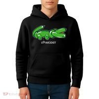 Crocodile Balloon Low Cost Funny Brand Sarcasm Sarcastic Kids Hoodie thumb 4