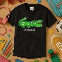 Crocodile Balloon Low Cost Funny Brand Sarcasm Sarcastic Kids T-Shirt thumb 3