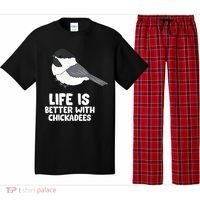 Chickadee Bird Life Is Better With Blackcapped Chickadees Pajama Set thumb 0